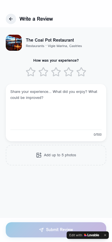 DirecMe write a review